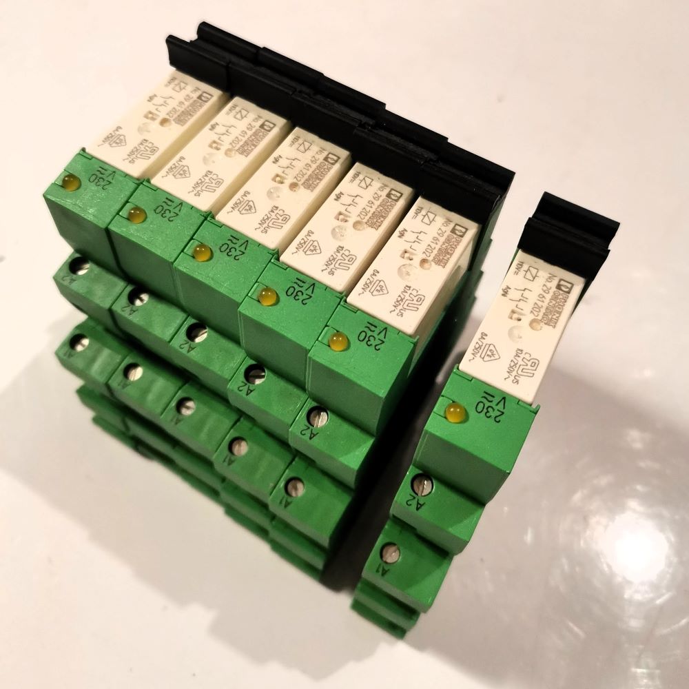 Релейный блок  PLC-BSC-230UC/21-21, 2x6A, 250VAC, Phoenix Contact