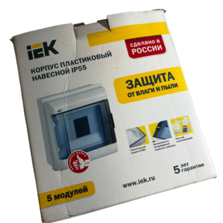 KREPTA 5 Корпус пластиковый IEK КМПн-5 IP55