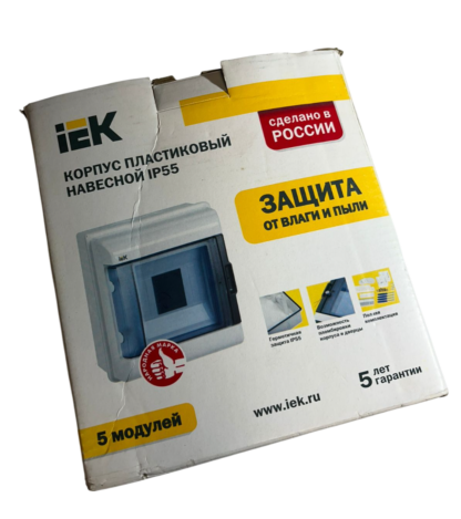 KREPTA 5 Корпус пластиковый IEK КМПн-5 IP55