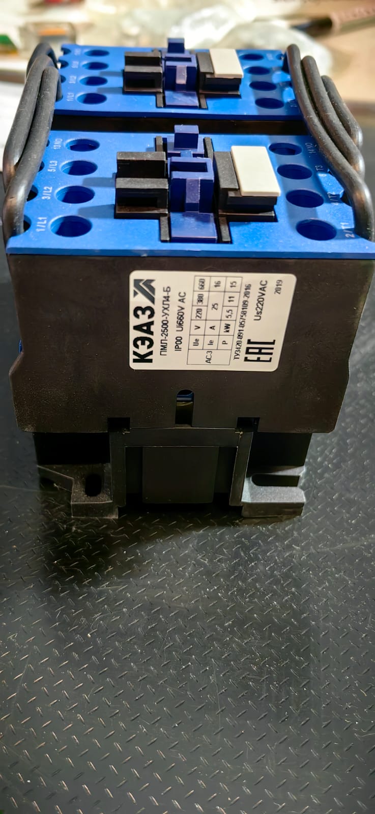 Контактор ПМЛ-2500-25А-220AC-УХЛ4-Б-КЭАЗ