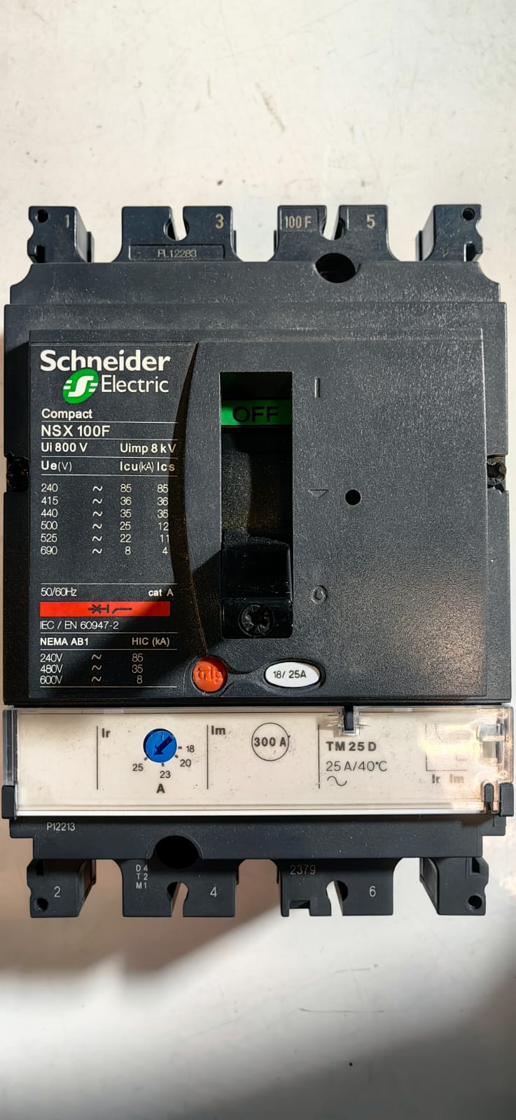 Выключатель NSX 100-160-250 F/n/H/na Schneider Electric