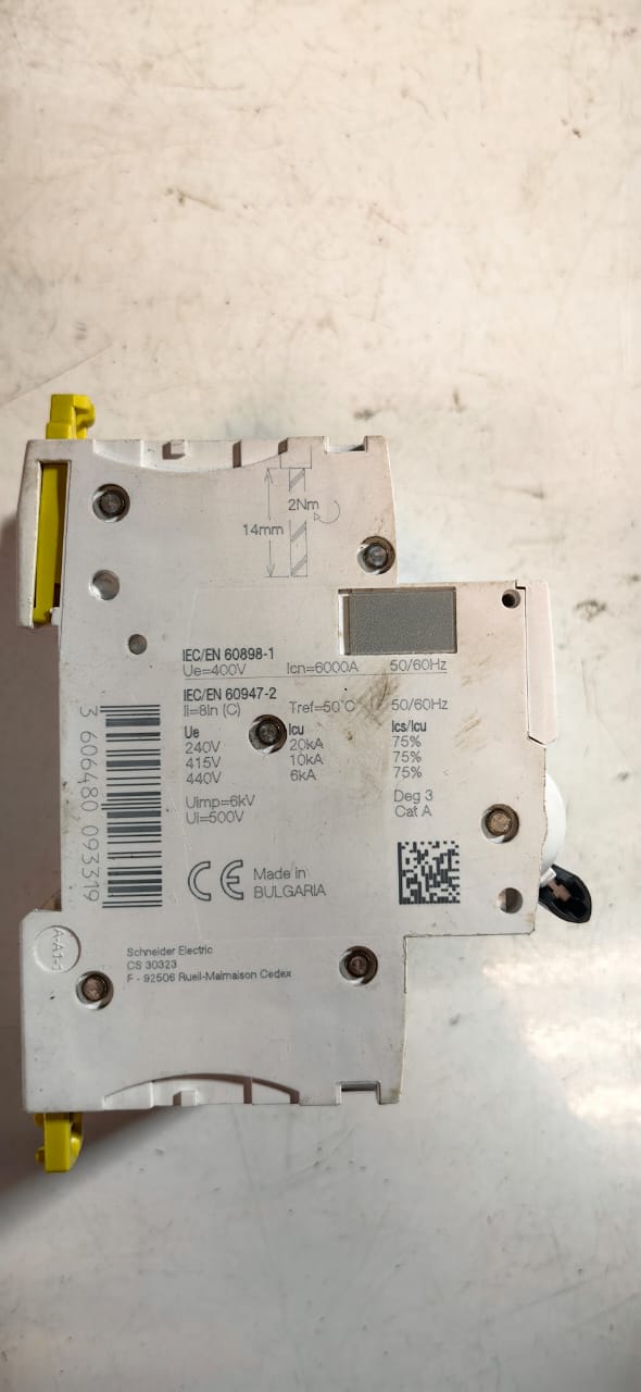 Выключатель автоматический Schneider Acti9 iC60N - 3Р-10A