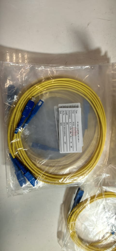 Шнур ШОС-PC-SM/3.0 мм-SC/UPC-SC/UPC-2.0 м