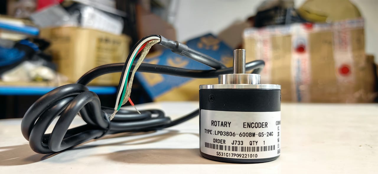 Энкодер 600 шагов LPD3806-600BM-G5-24C (OVW6-06-2CH) NPN Rotary Encoder 600