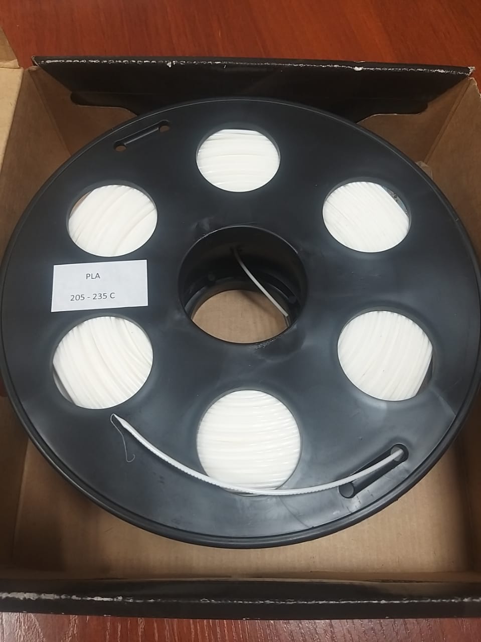 Пластик Bestfilament Белый PLA для 3D-принтеров (1,75 мм) 1 кг